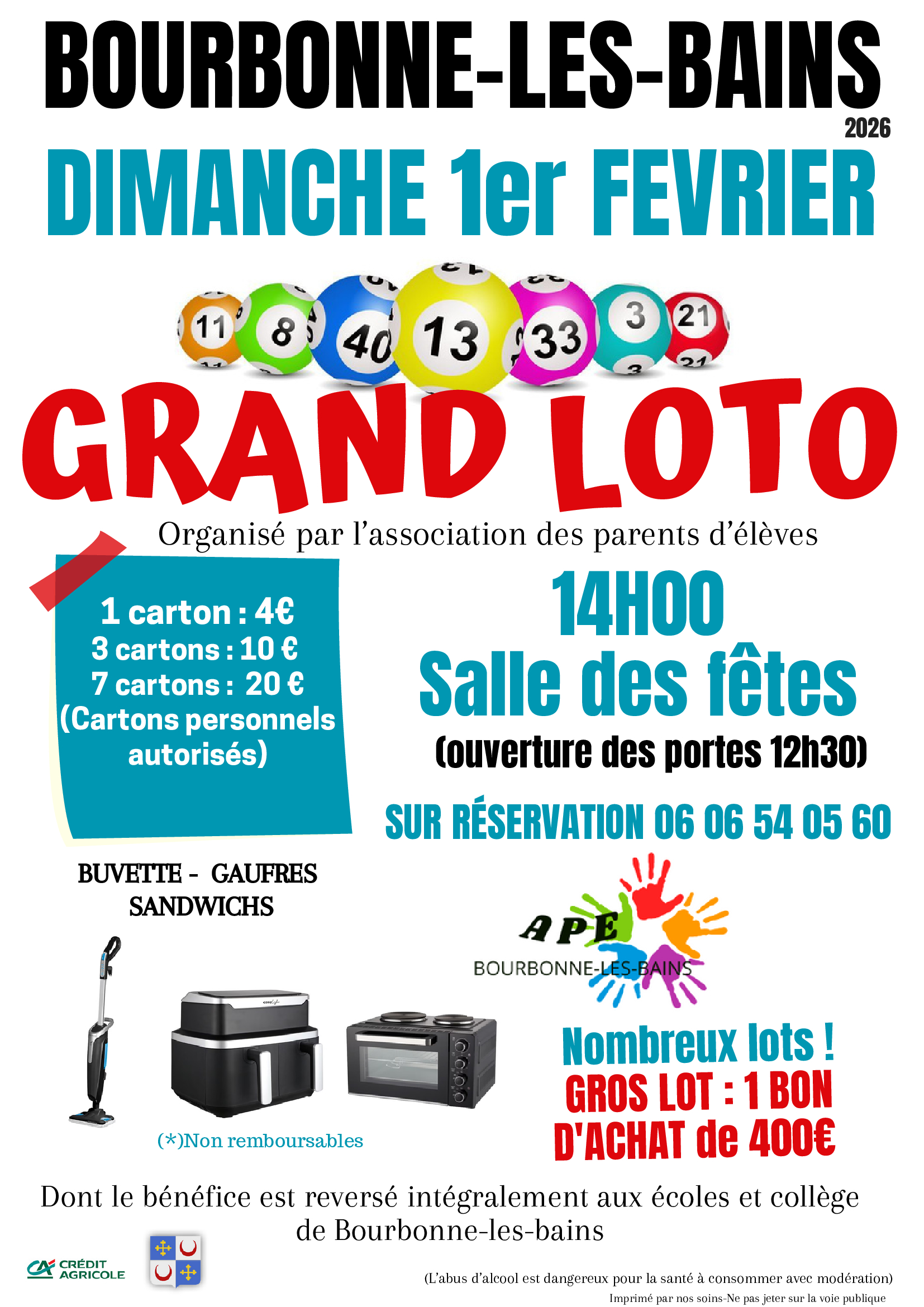 LOTO À BOURBONNE LES BAINS